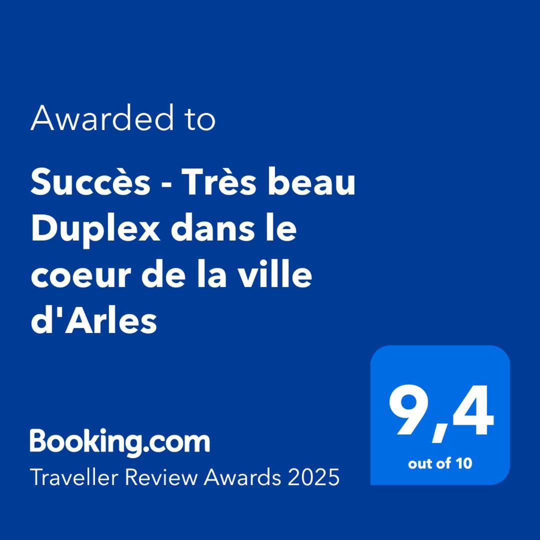 Succes - Tres Beau Duplex- Coeur D'Arles- Climatisation Apartment Ngoại thất bức ảnh